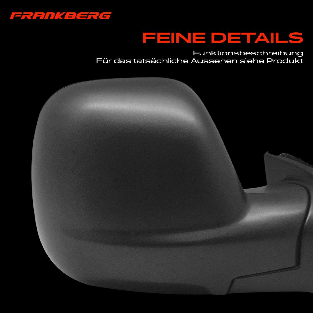 1x Außenspiegel Rechts für Citroën Berlingo M B9 Peugeot Partner Tepee 2008-2025