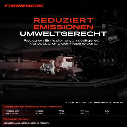 1x AGR-Ventil Abgasrückführungsventil für Mercedes-Benz A-Klasse W169 B-Klasse W245 2.0L 2007-2008 Bild 1x AGR-Ventil Abgasrückführungsventil für Mercedes-Benz A-Klasse W169 B-Klasse W245 2.0L 2007-2008