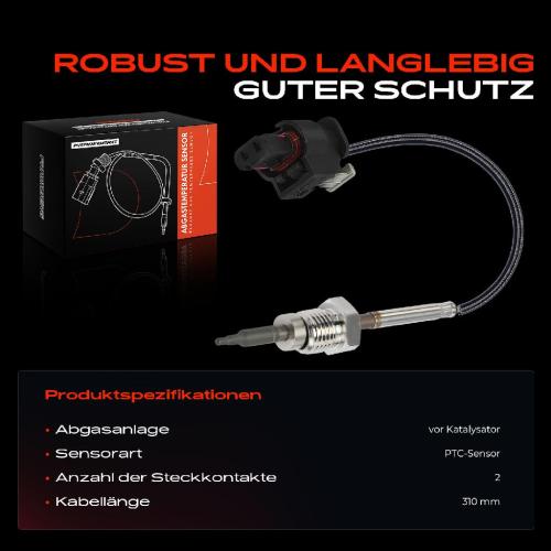 1x Abgastemperatursensor für Fiat Doblo Alfa Romeo Giulia Bild 1x Abgastemperatursensor für Fiat Doblo Alfa Romeo Giulia