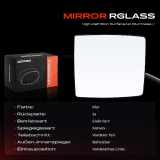 1x Spiegelglas Außenspiegel links für Opel Combo Tour Combo Kasten/MPV Corsa C Kasten/Schrägheck