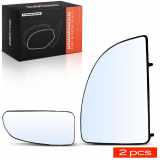 2x Spiegelglas Außenspiegel Vorne Links für Fiat Peugeot Citroën Jumper