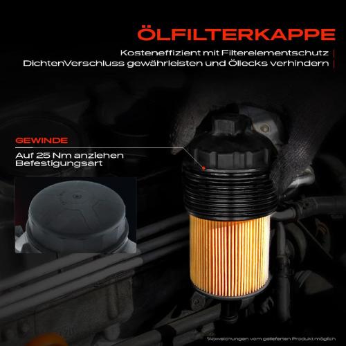 1x Ölfiltergehäuse für BMW F30 F10 F11 F06 X1 X3 X4 Z4 2.0L 3.0L N20 Bild 1x Ölfiltergehäuse für BMW F30 F10 F11 F06 X1 X3 X4 Z4 2.0L 3.0L N20