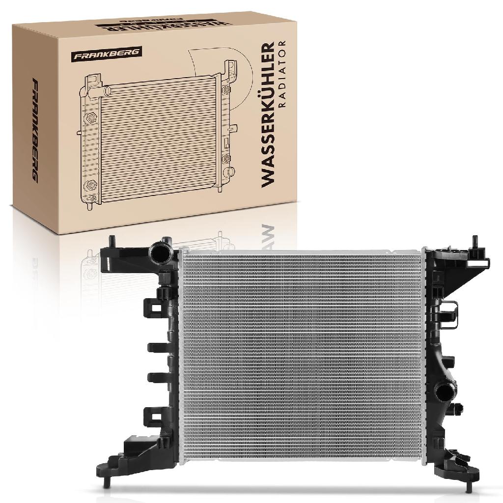 Frankberg 1x Kühler Wasserkühler Motorkühler für Opel Meriva B Nissan NV400