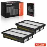 2x Luftfilter Filtereinsatz für Honda CR-V IV RM 2.0 AWD Benzin Bj ab 2012