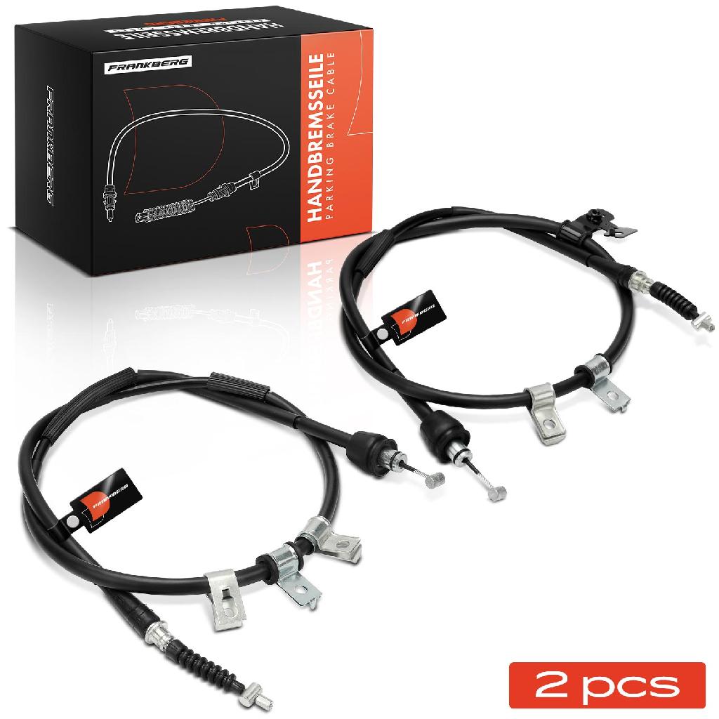 2x Seilzug Feststellbremse Hinterachse beidseitig für Hyundai Coupe GK 1.6L 2.0L 2.7L 2001-2009
