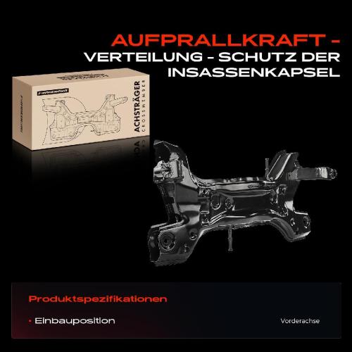 1x Achskörper Achsträger Motorträger Vorderachse für VW Polo 6C Skoda Fabia III NJ Bild 1x Achskörper Achsträger Motorträger Vorderachse für VW Polo 6C Skoda Fabia III NJ