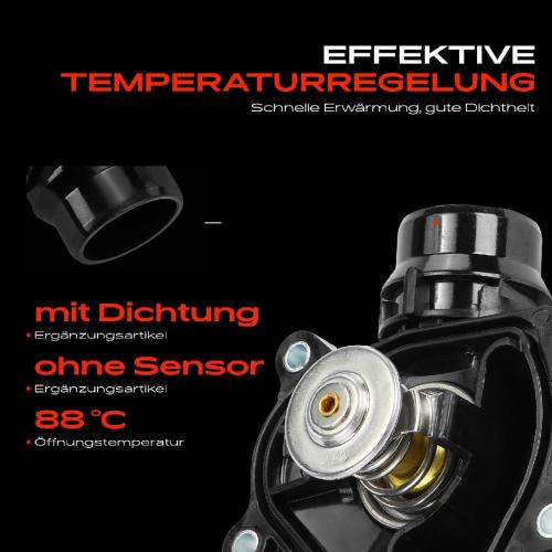 1x Thermostat Kühlmittel für BMW 3er E46 5er E39 7er X5 Land Rover Opel Omega B V94 Bild 1x Thermostat Kühlmittel für BMW 3er E46 5er E39 7er X5 Land Rover Opel Omega B V94