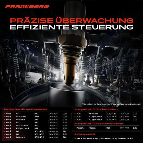 1x Lambdasonde Diagnosesonde Nach Katalysator für Audi A4 8K Audi A6 Porsche Macan 1.8L 2.0L Bild 1x Lambdasonde Diagnosesonde Nach Katalysator für Audi A4 8K Audi A6 Porsche Macan 1.8L 2.0L