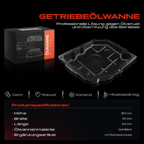1x Ölwanne Getriebeölwanne für Chrysler 300C LX Challenger Nitro Ram 1500 Pick-up Bild 1x Ölwanne Getriebeölwanne für Chrysler 300C LX Challenger Nitro Ram 1500 Pick-up