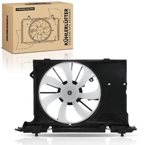 1x Motorkühller Einfachlüfter mit Kühlerlüfterrahmen Toyota Corolla Stufenheck Auris 2006-2018 Bild 1x Motorkühller Einfachlüfter mit Kühlerlüfterrahmen Toyota Corolla Stufenheck Auris 2006-2018