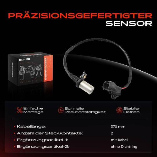 1x Kurbelwellensensor Impulsgeber für Toyota Corolla E11 1997-2000 1.4L Bild 1x Kurbelwellensensor Impulsgeber für Toyota Corolla E11 1997-2000 1.4L