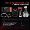 Frankberg 1x Antriebswelle Gelenksatz Vorderachse für Alfa Romeo Mito 955 Fiat 500L Bravo 2 Doblo Bild Frankberg 1x Antriebswelle Gelenksatz Vorderachse für Alfa Romeo Mito 955 Fiat 500L Bravo 2 Doblo