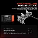 1x Hauptbremszylinder Bremszylinder für Toyota Hiace IV Bus Kasten 2.0L 2.4L 1987-1998