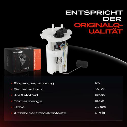 1x Kraftstoffpumpe für Chevrolet Lacetti Nubira Kombi Stufenheck Daewoo Schrägheck Wagon 2003-2013 Bild 1x Kraftstoffpumpe für Chevrolet Lacetti Nubira Kombi Stufenheck Daewoo Schrägheck Wagon 2003-2013