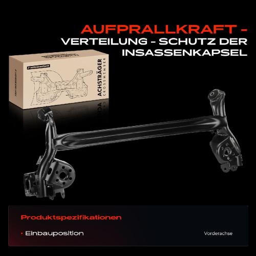 1x Achskörper Achsträger Motorträger Hinterachse für KIA Rio II JB Rio II Stufenheck 2005-2011 Bild 1x Achskörper Achsträger Motorträger Hinterachse für KIA Rio II JB Rio II Stufenheck 2005-2011