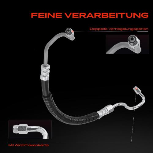1x Hydraulikschlauch Lenkung für Ford Fiesta Kasten J3 J5 1997-1998 1.3L Bild 1x Hydraulikschlauch Lenkung für Ford Fiesta Kasten J3 J5 1997-1998 1.3L