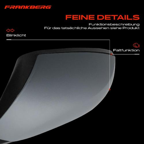 Frankberg 1x Außenspiegel Links für Renault Megane III Combi Van KZ0/1 BZ B3 BZ0/1 Bj ab 2008 Bild Frankberg 1x Außenspiegel Links für Renault Megane III Combi Van KZ0/1 BZ B3 BZ0/1 Bj ab 2008