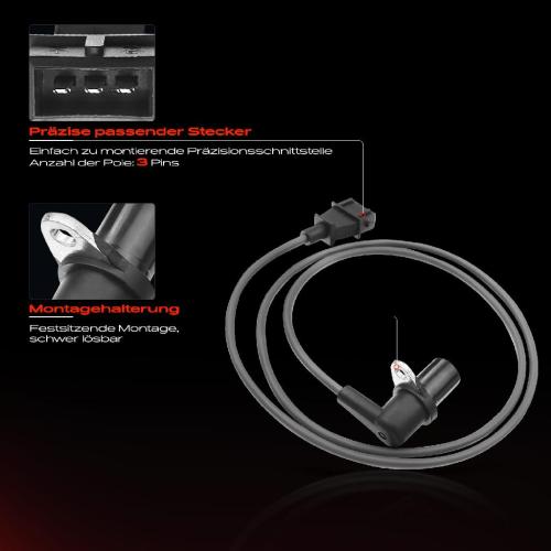 1x Kurbelwellensensor Impulsgeber für Chevrolet Captiva Epica Evanda Nubira Rezzo Daewoo Opel Bild 1x Kurbelwellensensor Impulsgeber für Chevrolet Captiva Epica Evanda Nubira Rezzo Daewoo Opel