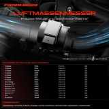 1x Luftmassenmesser für Mercedes-Benz C-Klasse C204 S204 W204 E-Klasse A207 C207 S212 W212 X204 B906 W639