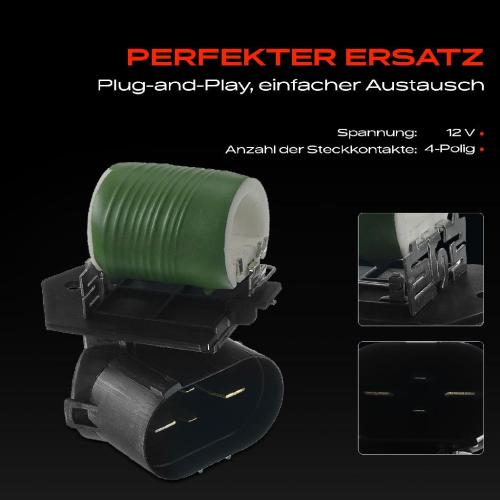 1x Widerstand Vorwiderstand Gebläsemotor für OPEL MERIVA NISSAN MICRA II K11 Bild 1x Widerstand Vorwiderstand Gebläsemotor für OPEL MERIVA NISSAN MICRA II K11