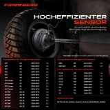 1x ABS Sensor Vorderachse beidseitig für Citroën C5 III Break C6 Peugeot 407 Coupe SW 508 I Kasten/Kombi