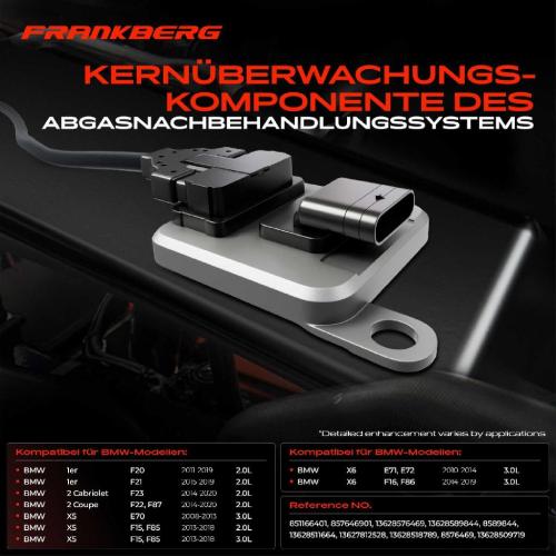 1x Nox Sensor Nitrogen Oxide Lamdasonde Katalysator für BMW 1er 2 Cabriolet Coupe X5 X6 Bild 1x Nox Sensor Nitrogen Oxide Lamdasonde Katalysator für BMW 1er 2 Cabriolet Coupe X5 X6
