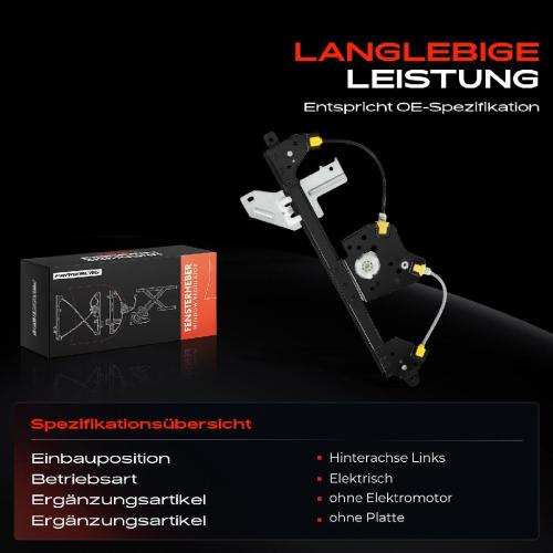 1x Fensterheber Hinten Links für Citroën C4 II NC Schrägheck ab 2009 Bild 1x Fensterheber Hinten Links für Citroën C4 II NC Schrägheck ab 2009