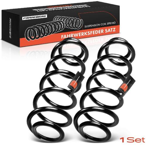 Frankberg 2x Fahrwerksfeder Hinterachse für VW Golf 1K1 5K1 Jetta 1K2 162 163 AV2 AV3 Beetle 2003-2019 Bild Frankberg 2x Fahrwerksfeder Hinterachse für VW Golf 1K1 5K1 Jetta 1K2 162 163 AV2 AV3 Beetle 2003-2019