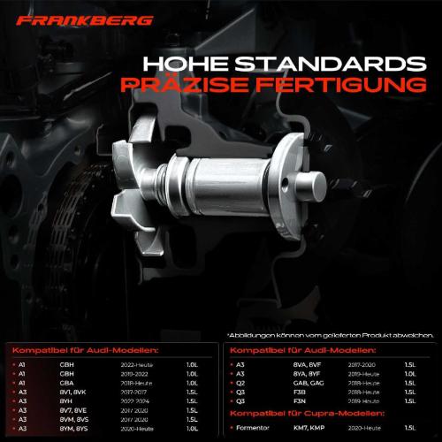 Frankberg 1x Wasserpumpe Kühlwasserpumpe für VW Passat Polo Touran Audi A1 A3 Q3 Skoda Karoq Bild Frankberg 1x Wasserpumpe Kühlwasserpumpe für VW Passat Polo Touran Audi A1 A3 Q3 Skoda Karoq