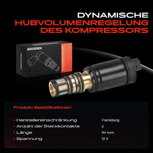 1x Kompressor Klimaanlage Regelventil für BMW 3er F30 F31 F80 1er F20 F21 X3 Bild 1x Kompressor Klimaanlage Regelventil für BMW 3er F30 F31 F80 1er F20 F21 X3