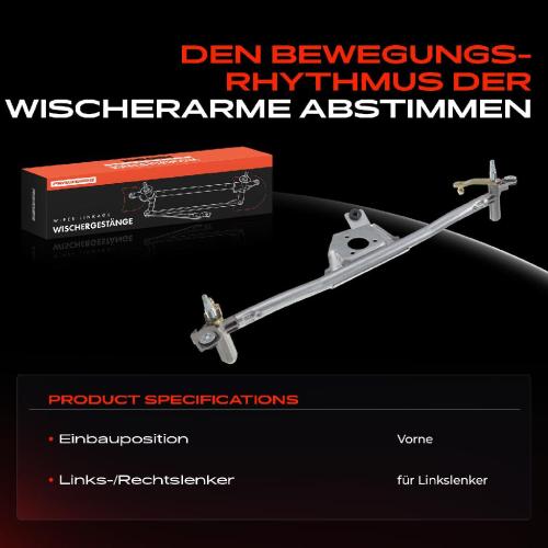 Frankberg 1x Wischergestänge Vorne für VW Lupo 6X1 6E1 Seat Arosa 6H 1997-2005 Bild Frankberg 1x Wischergestänge Vorne für VW Lupo 6X1 6E1 Seat Arosa 6H 1997-2005