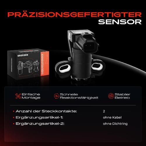 1x Kurbelwellensensor Impulsgeber für Ford C-Max Galaxy S-Max Mazda 3 Volvo C30 V50 Bild 1x Kurbelwellensensor Impulsgeber für Ford C-Max Galaxy S-Max Mazda 3 Volvo C30 V50