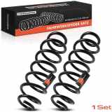 Frankberg 2x Fahrwerksfeder Hinterachse für VW Golf 5 1K1 6 5K1 Skoda Octavia 3 5E3 NL3 NR3 2007-2020