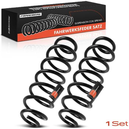 Frankberg 2x Fahrwerksfeder Hinterachse für VW Golf 5 1K1 6 5K1 Skoda Octavia 3 5E3 NL3 NR3 2007-2020 Bild Frankberg 2x Fahrwerksfeder Hinterachse für VW Golf 5 1K1 6 5K1 Skoda Octavia 3 5E3 NL3 NR3 2007-2020