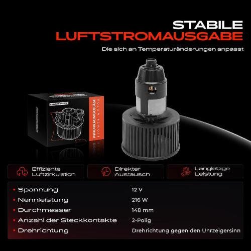 Frankberg 1x Gebläsemotor Innenraumgebläse für Audi 100 Avant C3 200 Avant V8 Bild Frankberg 1x Gebläsemotor Innenraumgebläse für Audi 100 Avant C3 200 Avant V8