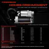 1x Anlasser Starter für VW Touareg Audi A4 Allroad Avant A5 Cabriolet Sportback A6 A7 A8 Q5 Q7