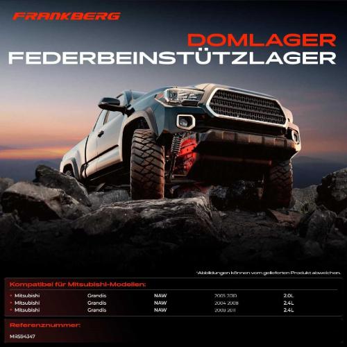 2x Domlager Federbeinstütz lager für Mitsubishi Grandis NAW 2004-2011 Bild 2x Domlager Federbeinstütz lager für Mitsubishi Grandis NAW 2004-2011