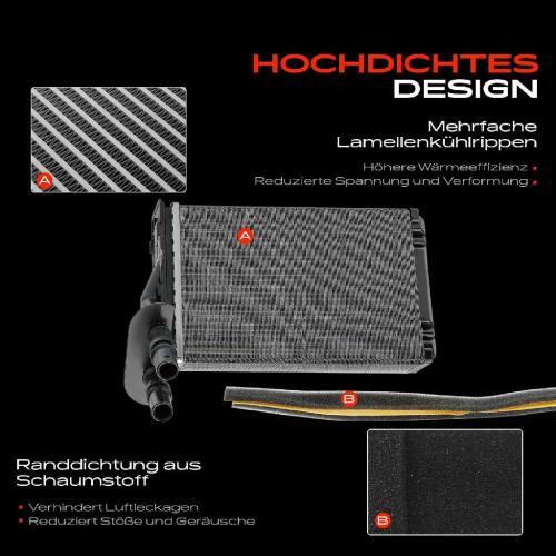 1x Wärmetauscher Innenraumheizung für Renault Clio II BB CB SB0 Thalia I LB LU Bild 1x Wärmetauscher Innenraumheizung für Renault Clio II BB CB SB0 Thalia I LB LU