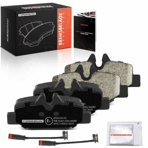 4x Bremsbeläge Hinterachse für Mercedes-Benz Viano Vito Bus Mixto Kasten W639 2.1L 2003-2014 Bild 4x Bremsbeläge Hinterachse für Mercedes-Benz Viano Vito Bus Mixto Kasten W639 2.1L 2003-2014