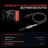 1x Abgastemperatursensor für BMW 3er G20 G21 5er G30 G31 7er G11 X3 X4 X5 X6 3.0L