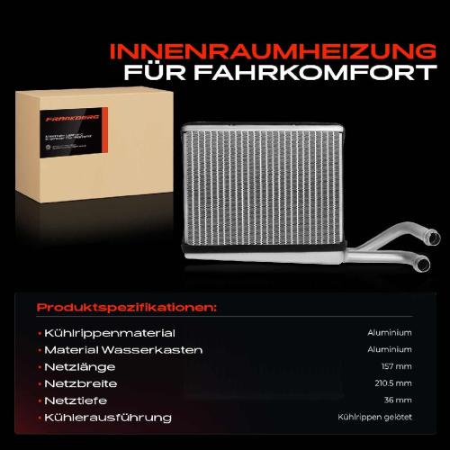 1x Wärmetauscher Innenraumheizung für Mercedes-Benz Sprinter B901 B902 B903 B904 Bild 1x Wärmetauscher Innenraumheizung für Mercedes-Benz Sprinter B901 B902 B903 B904