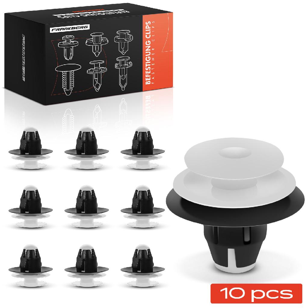 10x Befestigungsclips Verkleidung für Toyota Yaris P15 Yaris Cross