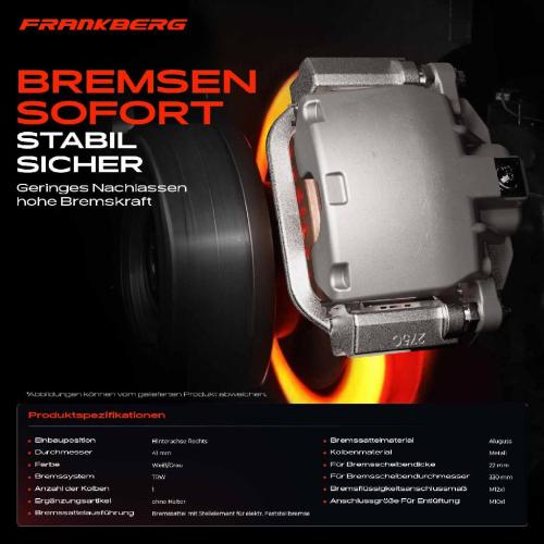 1x Bremssattel Hinterachse Rechts für VW Passat 3C2 Passat Variant 3C5 2005-2007 Bild 1x Bremssattel Hinterachse Rechts für VW Passat 3C2 Passat Variant 3C5 2005-2007