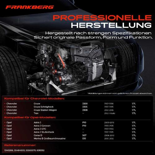 1x Spannrolle Riemenspanner für Chevrolet Cruze J300 Trax Opel Astra J 2006-2019 Bild 1x Spannrolle Riemenspanner für Chevrolet Cruze J300 Trax Opel Astra J 2006-2019