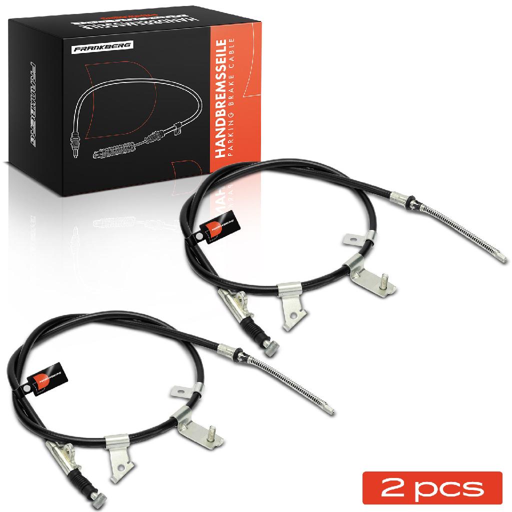 2x Seilzug Feststellbremse Hinterachse beidseitig für Nissan Micra 2 K11 1.0L-1.5L 1992-2003