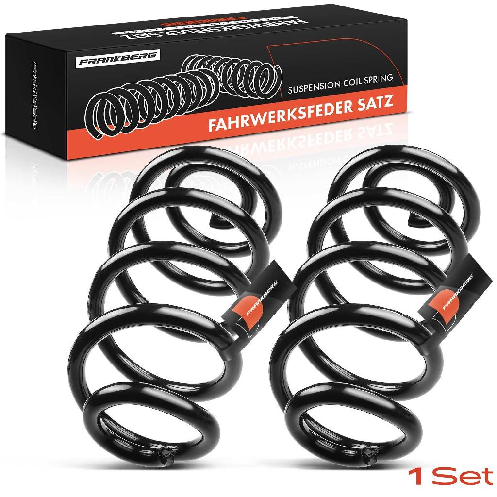 Frankberg 2x Fahrwerksfeder Hinterachse für Nissan X-Trail T31 2.0L 2007-2013