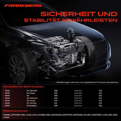 2x Motorlager Getriebelagerlager Vorne für BMW 1er E88 3er E90 E91 E92 E93 Z4 Bild 2x Motorlager Getriebelagerlager Vorne für BMW 1er E88 3er E90 E91 E92 E93 Z4