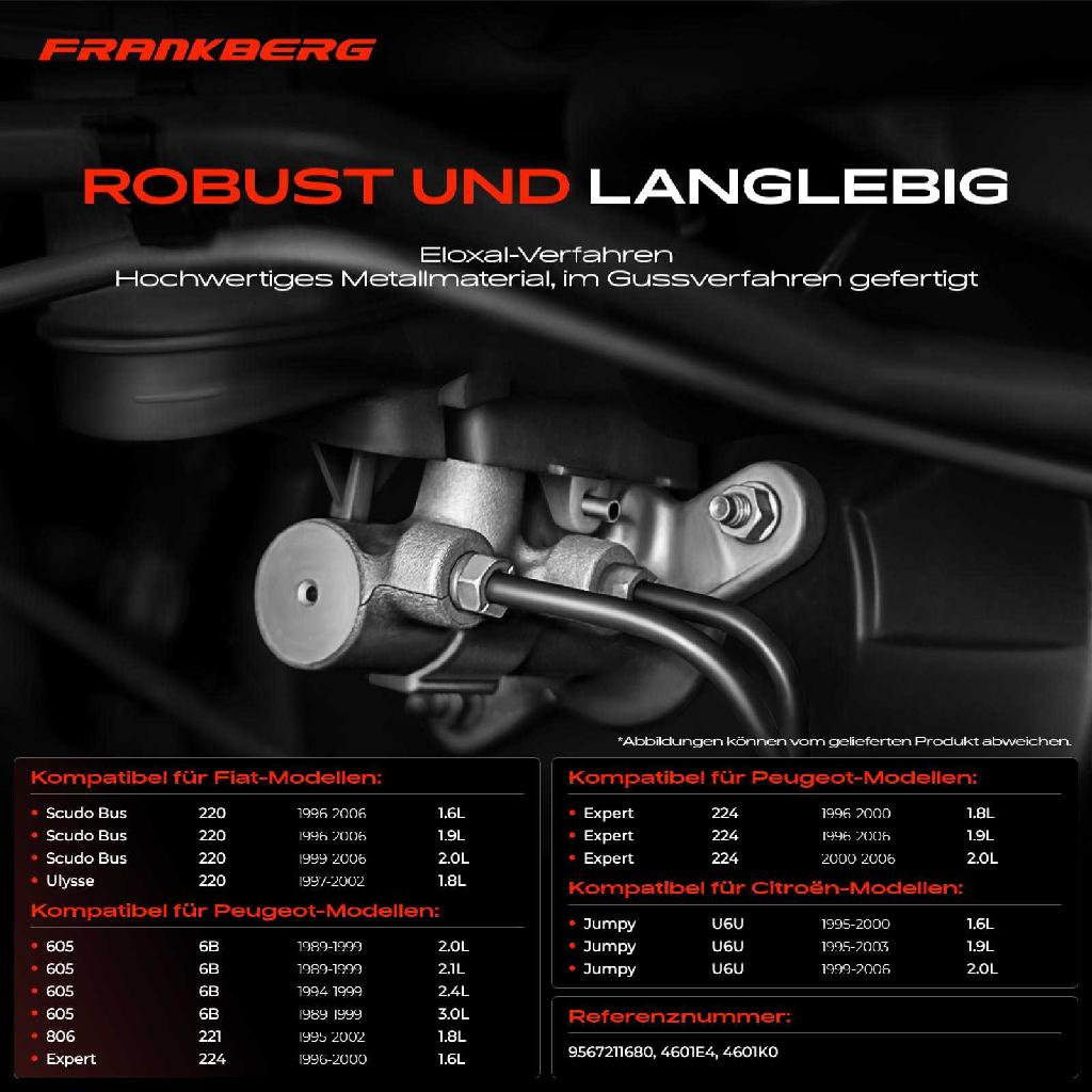 1x Hauptbremszylinder Bremszylinder für Citroën Jumpy Fiat Scudo Peugeot 605 Expert