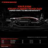 1x Seilzug Feststellbremse Hinterachse beidseitig für Smart Fortwo Cabriolet Coupe 453 0.9L 1.0L Bj ab 2014