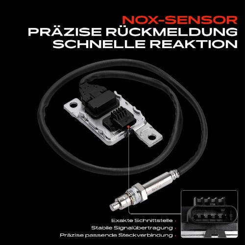 1x Nox Sensor Nitrogen Oxide Lamdasonde nach SCR-Katalysator für Audi Q5 8RB 2008-2017 Bild 1x Nox Sensor Nitrogen Oxide Lamdasonde nach SCR-Katalysator für Audi Q5 8RB 2008-2017